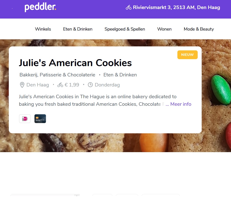 Peddler Julie's American Cookies