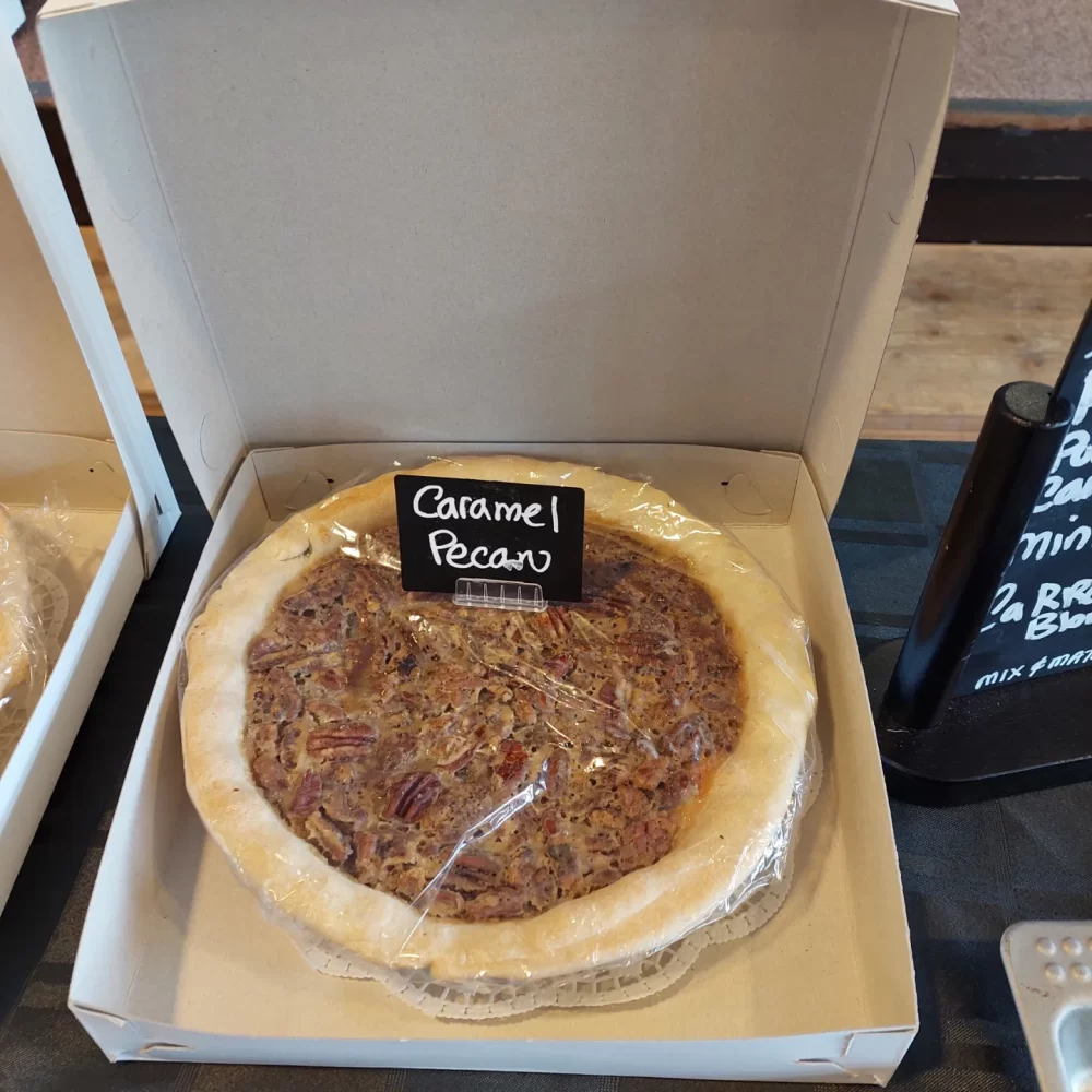 Caramel pecan pie for sale